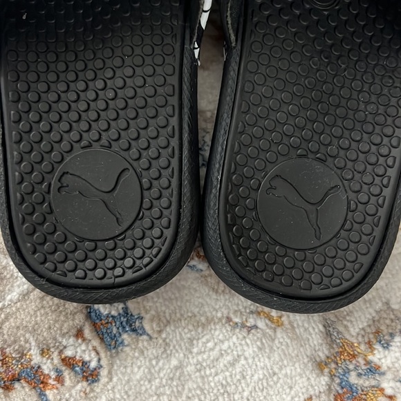 Puma Little Kid’s Slippers, Boys, Toddler/ Preschooler, Size 11, Black, NWOT - Picture 3 of 6